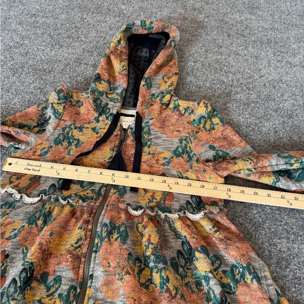 Evy's Tree Sophie Full Zip Women's Multicolor Hoodie Jacket Vintage SZ M - Picture 7 of 16